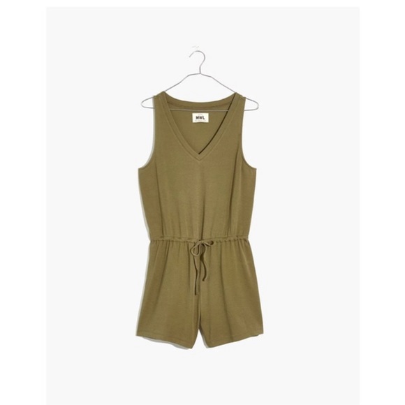 Madewell MWL Breeze Drawstring Romper - Picture 3 of 4